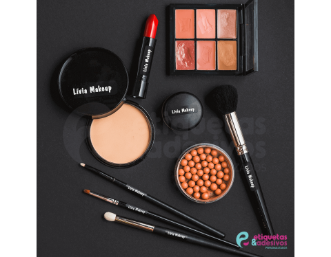 Kit Etiquetas para maquiagem